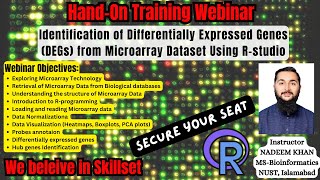 Microarray Data Analysis  Webinar  RProgramming  Enroll Yourself  English  Hindi [upl. by Roane]