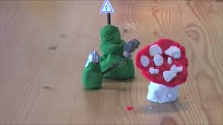 Marle en de paddenstoel Stopmotion [upl. by Ventre]