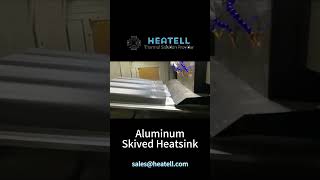 Skived Fin Aluminum Heatsink  Heatell [upl. by Layton]