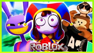 NMYEMOT DI JUMPSCARE POMNI DAN JAX WKWK Roblox Digital Circus INDO [upl. by Chrissy939]