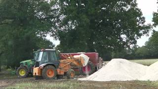 Lime Spreading  John Deere [upl. by Petracca]