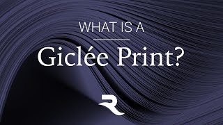 What is the difference between a Giclée and a digital print [upl. by Inoy150]