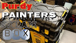 Brand New Purdy Painters Storage Box Review [upl. by Enatan]