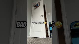 Bad parenting  🤣💀funny shorts [upl. by Alahcim]