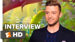 Trolls Interview  Justin Timberlake 2016  Animated Movie [upl. by Jovitah]