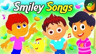 Smiley Songs  Silly little rhymes  Animated English Rhymes [upl. by Norrabal]