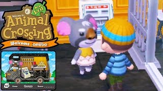 Animal Crossing New Leaf  Welcome amiibo Card Update  Gonzo RV Home ABD  3DS Gameplay Walkthrough [upl. by Abdella441]