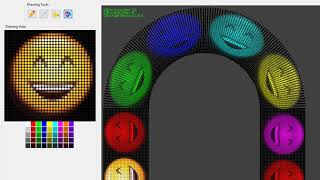 PIXEL LED ARCH GATE SOFTWARE  COPY DESIGN AND CHARGE COLOUR [upl. by Enenaj706]