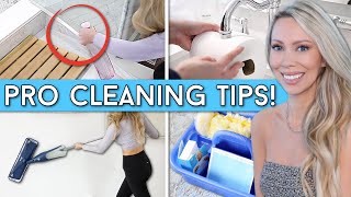 22 Expert Cleaning Tips That CHANGE THE GAME [upl. by Leuqar252]