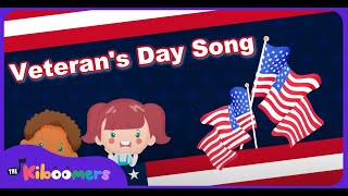 Veterans Day Poppies  The Kiboomers Preschool Songs amp Nursery Rhymes for Civic Holidays [upl. by Noiraa]