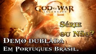 God of War Ascension Detonado Dublado em Português do Brasil PTBR FullHD  Demo [upl. by Deloria]