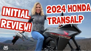 2024 Transalp Initial Review [upl. by Mindy]