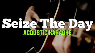 Avenged Sevenfold  Seize The Day Acoustic Karaoke [upl. by Oremodlab887]