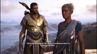 AC Odyssey Part CCLXXII271 Safe Passage  Cutscenes [upl. by Ennovyahs]