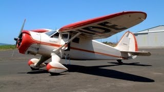 Stinson V77 Reliant AT19 quotGull Wingquot N1942A Tillamook Naval Air Station Museum Oregon 2003 [upl. by Huba]