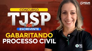 Concurso Escrevente TJSP Questões comentadas Processo Civil [upl. by Odraccir]