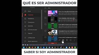 Como verificar si tengo cuenta de Administrador en Windows 11 [upl. by Katzen]