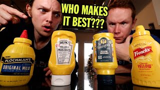 Finding The Best Grocery Store Yellow Mustard  Blind Taste Test [upl. by Aldarcy463]