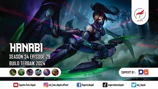 Highlight Gameplay Hanabi MLBB Season 34 Episode 29 Full Movie mobilelegends highlight hero [upl. by Nnaecyoj572]