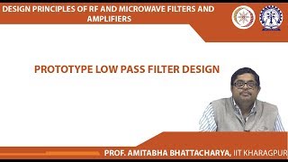 Prototype low pass filter design [upl. by Daly]