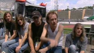 ACDC interview live in germany [upl. by Yaja889]