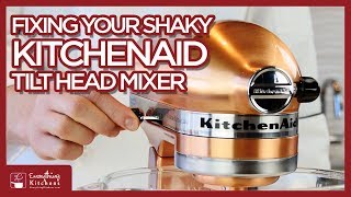 KitchenAid Shaking Mixer Head FIX  How To Fix Shake or Loose Head [upl. by Ahsem]