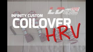 Honda HRV using Infinity Custom Coilover  Coilover Made in Indonesia [upl. by Aylat]