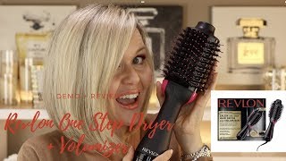 Revlon Pro Collection Salon One Step Dryer amp Volumizer  DEMO  REVIEW [upl. by Irac]