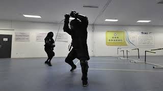 20241102长刀 对 长剑 MiaoDao LongSword SparringTraining [upl. by Ximena]