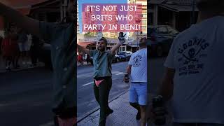 Benidorms Boozy Brits NOT THIS TIME 🥳🍻🇪🇸😅 benidorm fiesta [upl. by Ayoted]