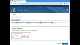 Enroll as an Employer in eServices for Business [upl. by Atterahs]