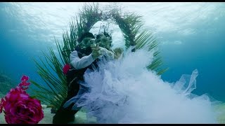 Underwater wedding Mauritius Diamond Package [upl. by Mihsah]