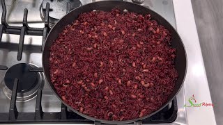 This Rice amp Beans Recipe Is The Most Popular Street Food In Ghana  How To Make Waakye Quick amp Easy [upl. by Sacul]