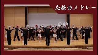 【早稲田大学応援部】『早稲田必勝応援曲メドレー』 応援方法紹介ムービー2018 [upl. by Arbe]