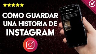 ¿Cómo guardar una historia de INSTAGRAM en los borradores  Editor de historias [upl. by Ssalguod]