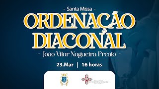 Ordenação Diaconal  João Vitor [upl. by Anjela]