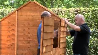 How to build your wooden garden shed [upl. by Adnauqahs593]