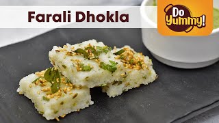 Farali Dhokla Recipe  Healthy amp Delicious Vrat Snack for Fasting  Quick Fasting Recipe navratri [upl. by Santiago455]