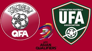 PRONÓSTICO QATAR VS UZBEKISTAN  CLASIFICACION AL MUNDIAL 2026 ZONA ASIA [upl. by Cornelius]