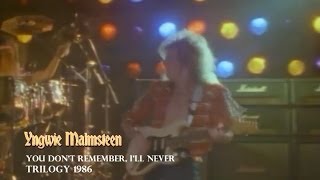 Yngwie Malmsteen You Dont Remember Sub en Español [upl. by Nongim469]