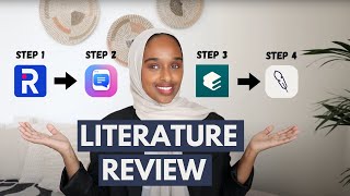 How To Write A Strong Literature Review Using AI  Write In 4 Easy Steps [upl. by Natrav]