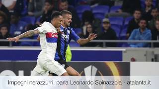 Impegni nerazzurri parla Leonardo Spinazzola [upl. by Gladwin]