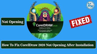 ✅ How To Fix CorelDraw 2020 Not Opening After Installation  Launch Problem Error Fix  Not Opening [upl. by Zima]