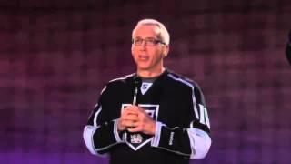 Dr Drew sings National Anthem at Staples Center  3262016 [upl. by Atinuj192]