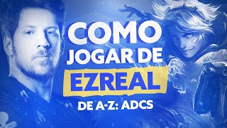 EZREAL Série AZ ADC RUNAS BUILDS ATUALIZADAS KLAUS LOL [upl. by Krutz]