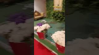 Backdrop making part 2 decoration flowerdecoration flowerdesign nearmeflowerdecoration [upl. by Nuhsyar]