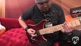 NAMM 12  Vigier Excalibur Special 7 and Excalibur Surfreter Demos [upl. by Ddat]