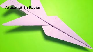 Plier un Avion en Papier Facile 2023  Artisanat En Papier [upl. by Yevette]