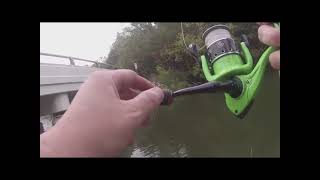 Challenging Dock Bridge Bass Fishing Adventure No Catches Just A Lot Of Patience [upl. by Sweet]