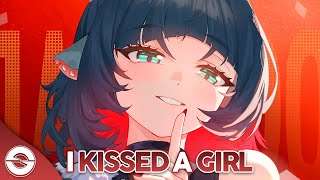 Nightcore  I Kissed A Girl Lyrics [upl. by Karel]